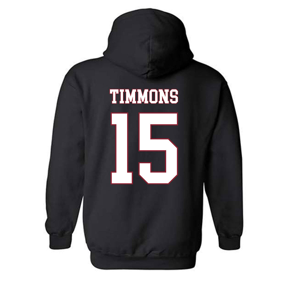 Troy - NCAA Women's Basketball : Jasmine Timmons - Classic Shersey Hooded Sweatshirt-1