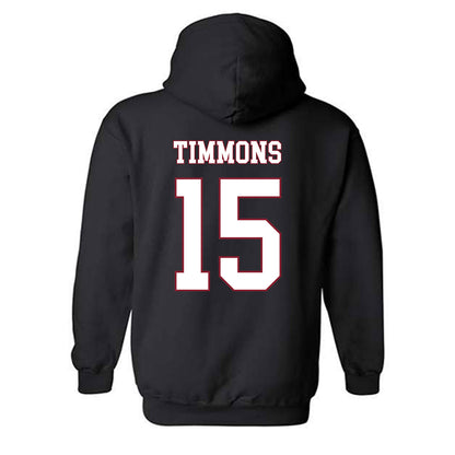 Troy - NCAA Women's Basketball : Jasmine Timmons - Classic Shersey Hooded Sweatshirt-1