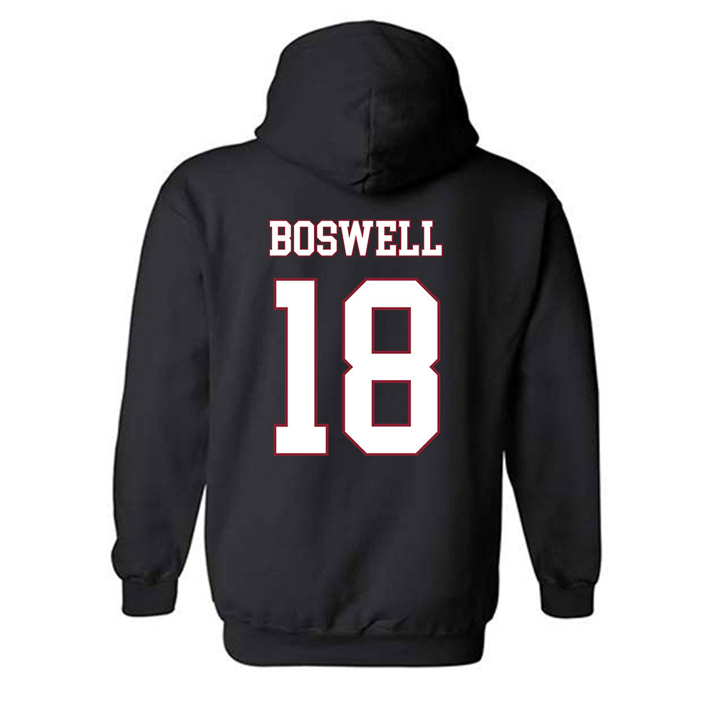 Troy - NCAA Softball : Makaley Boswell - Classic Shersey Hooded Sweatshirt-1