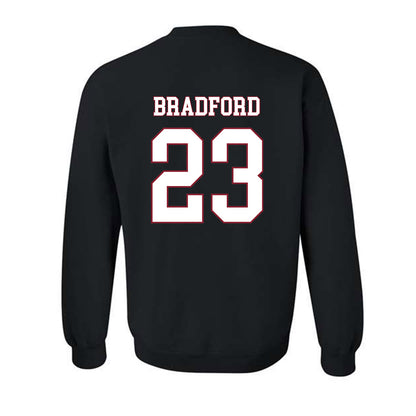Troy - NCAA Football : KC Bradford - Classic Shersey Crewneck Sweatshirt-1