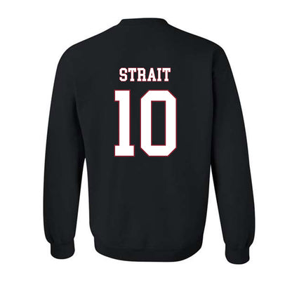 Troy - NCAA Football : Jabari Strait - Classic Shersey Crewneck Sweatshirt-1