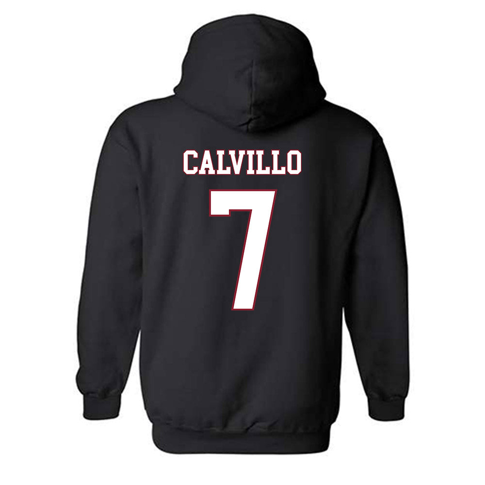 Troy - NCAA Women's Volleyball : Kalina Calvillo - Classic Shersey Hooded Sweatshirt-1