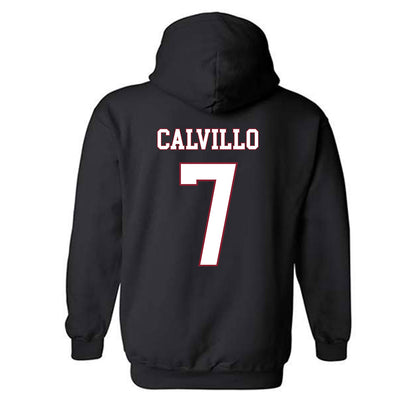 Troy - NCAA Women's Volleyball : Kalina Calvillo - Classic Shersey Hooded Sweatshirt-1