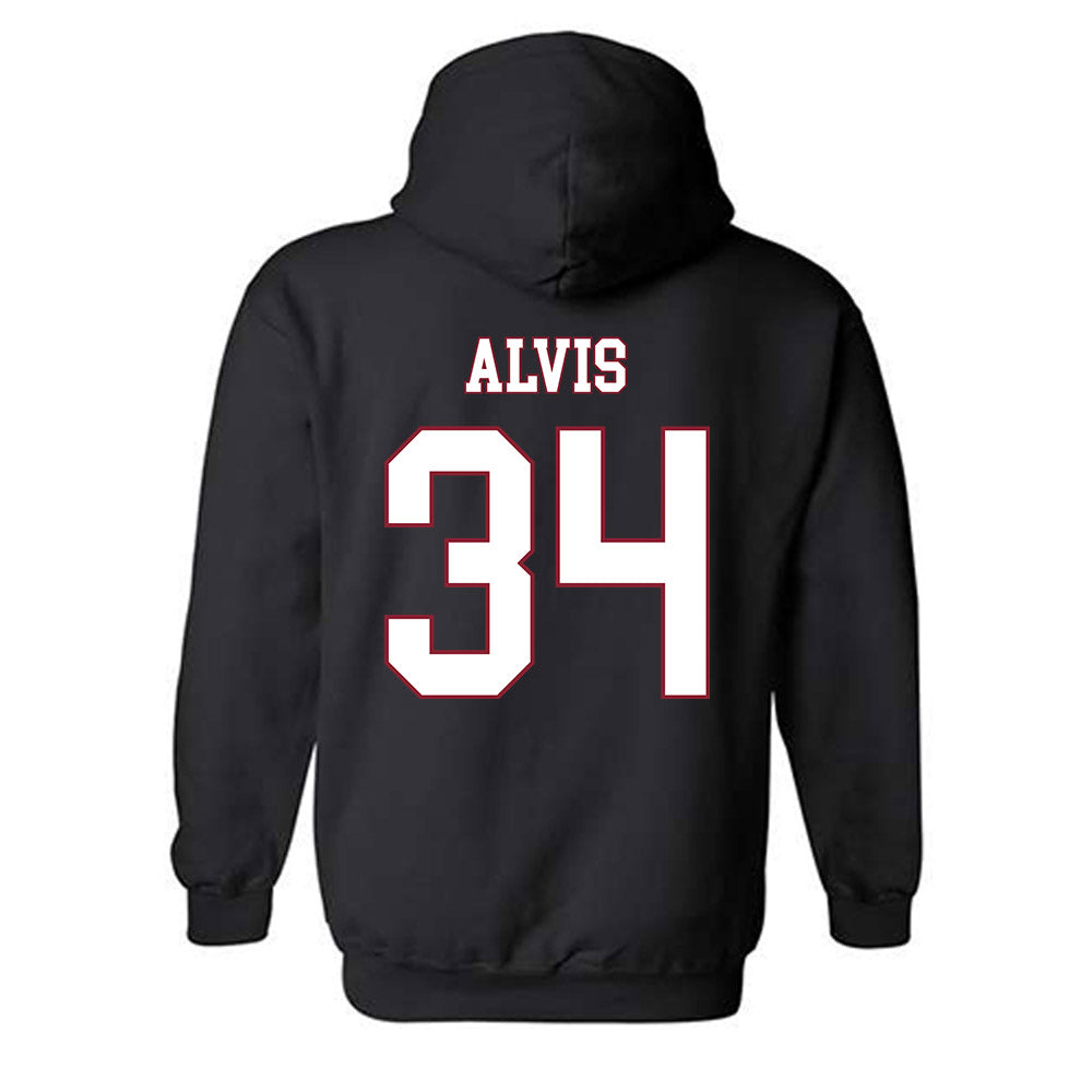 Troy - NCAA Football : Jeremiah Alvis - Classic Shersey Hooded Sweatshirt-1