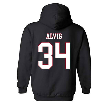 Troy - NCAA Football : Jeremiah Alvis - Classic Shersey Hooded Sweatshirt-1