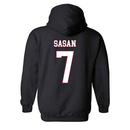 Troy - NCAA Women's Soccer : Sofia Sasan - Classic Shersey Hooded Sweatshirt-1