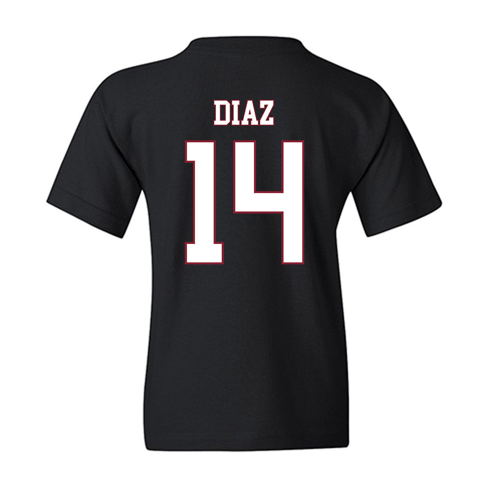 Troy - NCAA Baseball : Zaid Diaz - Classic Shersey Youth T-Shirt-1