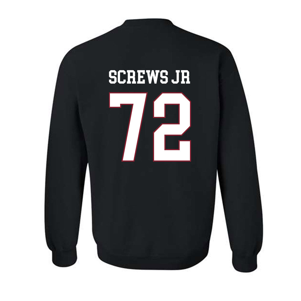 Troy - NCAA Football : Patrick Screws Jr - Classic Shersey Crewneck Sweatshirt-1