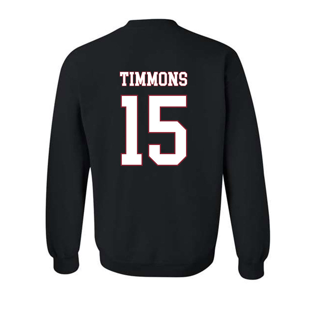 Troy - NCAA Women's Basketball : Jasmine Timmons - Classic Shersey Crewneck Sweatshirt-1