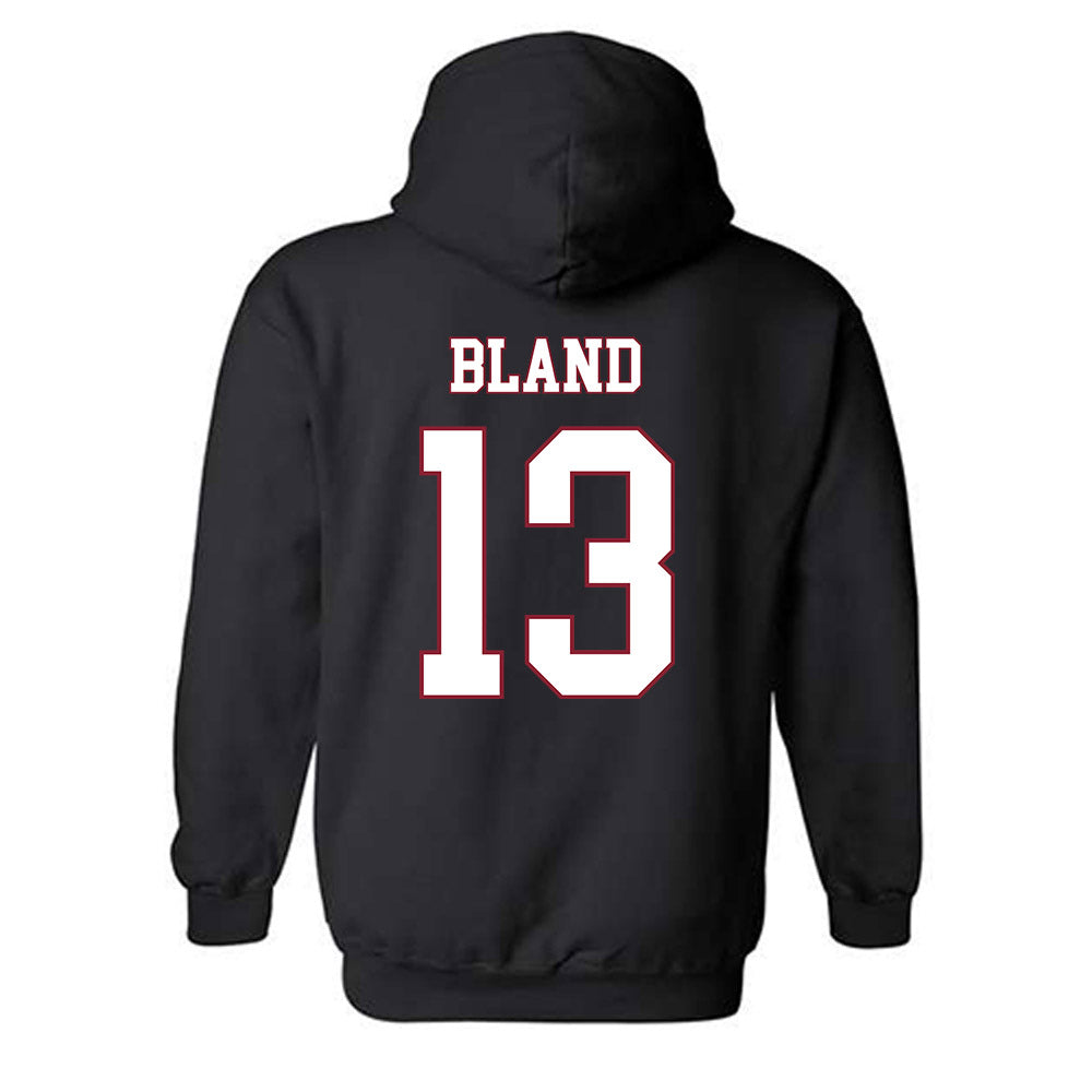 Troy - NCAA Baseball : Peryn Bland - Classic Shersey Hooded Sweatshirt-1