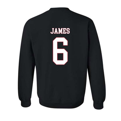 Troy - NCAA Football : Jack James - Classic Shersey Crewneck Sweatshirt-1