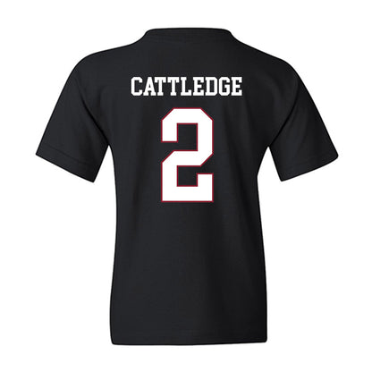 Troy - NCAA Football : Steven Cattledge - Classic Shersey Youth T-Shirt-1