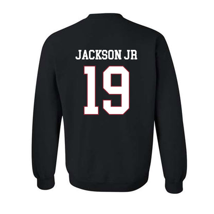 Troy - NCAA Football : DJ Jackson Jr - Classic Shersey Crewneck Sweatshirt-1