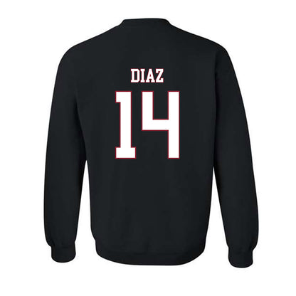 Troy - NCAA Baseball : Zaid Diaz - Classic Shersey Crewneck Sweatshirt-1