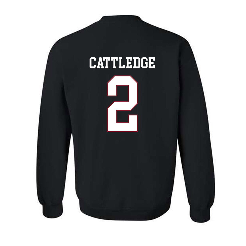 Troy - NCAA Football : Steven Cattledge - Classic Shersey Crewneck Sweatshirt-1