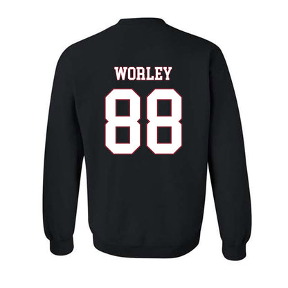 Troy - NCAA Football : Jackson Worley - Classic Shersey Crewneck Sweatshirt-1