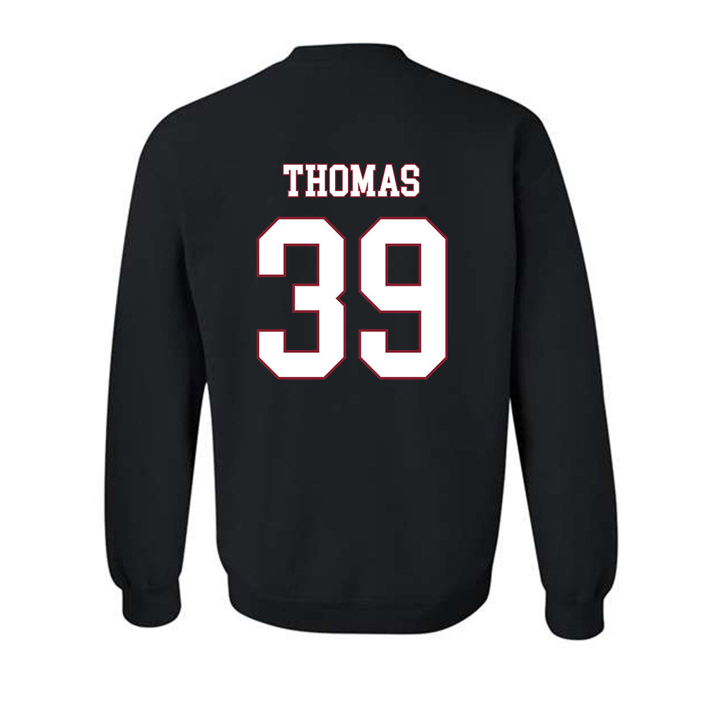 Troy - NCAA Football : JaQueraius Thomas - Classic Shersey Crewneck Sweatshirt-1