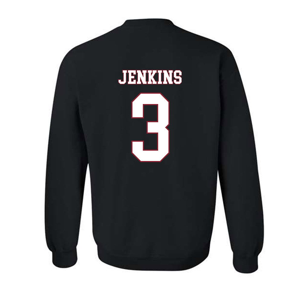 Troy - NCAA Women's Basketball : Emani Jenkins - Classic Shersey Crewneck Sweatshirt-1