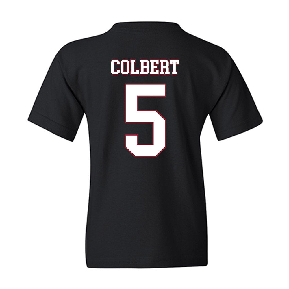 Troy - NCAA Men's Basketball : Javen Colbert - Classic Shersey Youth T-Shirt-1