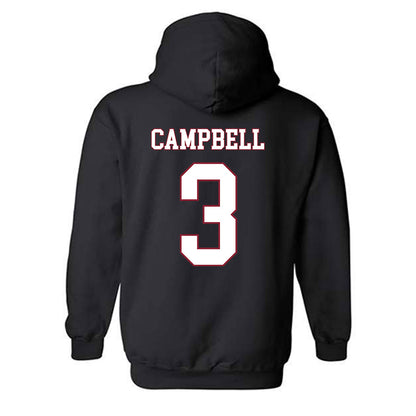 Troy - NCAA Men's Basketball : Cooper Campbell - Classic Shersey Hooded Sweatshirt-1