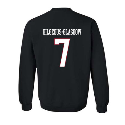 Troy - NCAA Men's Basketball : Javier Gilgeous-Glasgow - Classic Shersey Crewneck Sweatshirt-1