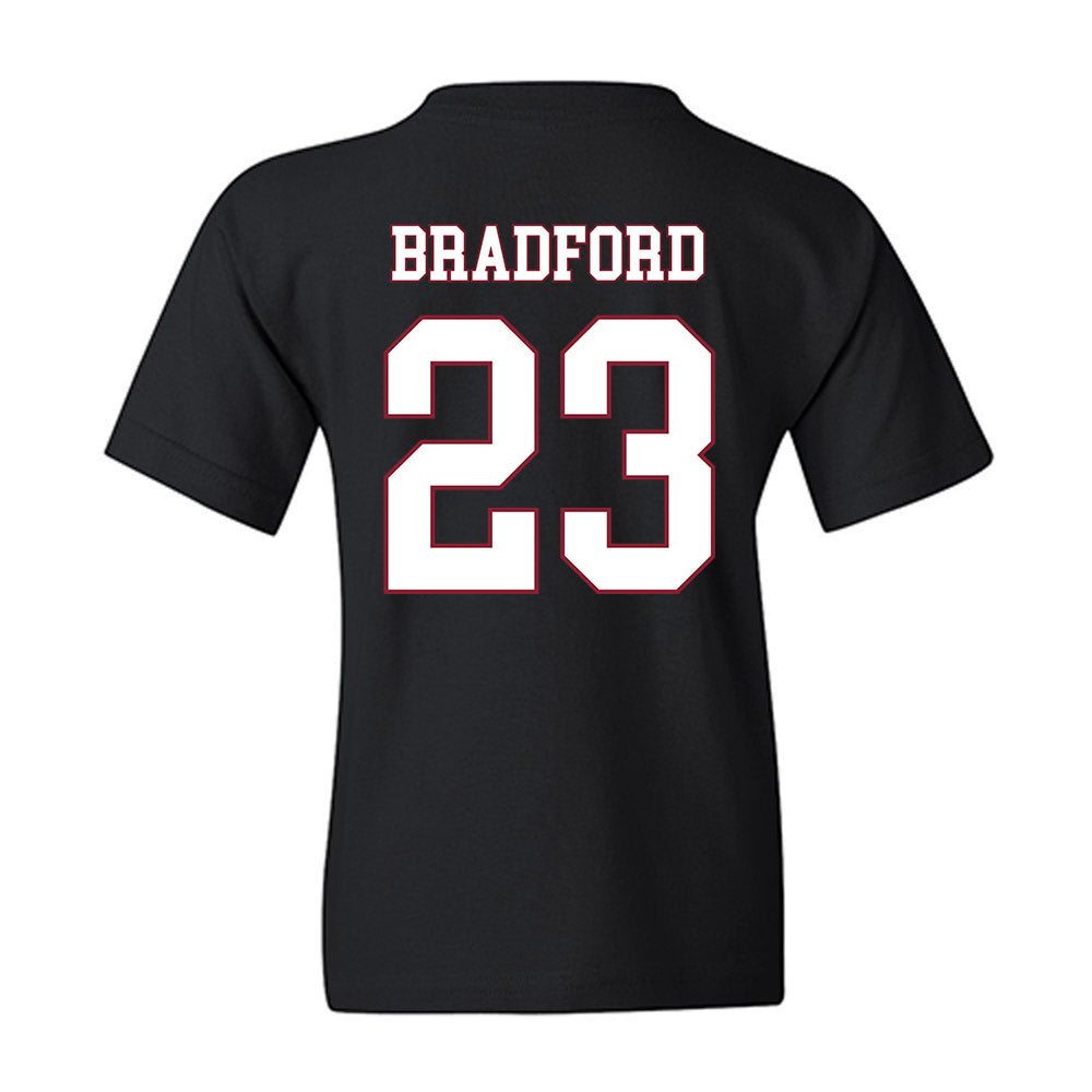 Troy - NCAA Football : KC Bradford - Classic Shersey Youth T-Shirt-1