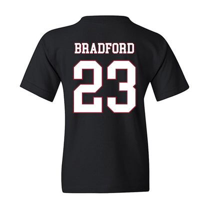 Troy - NCAA Football : KC Bradford - Classic Shersey Youth T-Shirt-1
