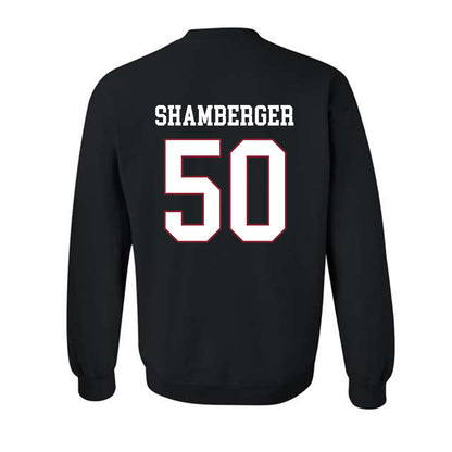 Troy - NCAA Football : RJ Shamberger - Classic Shersey Crewneck Sweatshirt-1