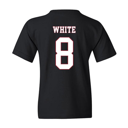 Troy - NCAA Football : jaquez white - Classic Shersey Youth T-Shirt-1