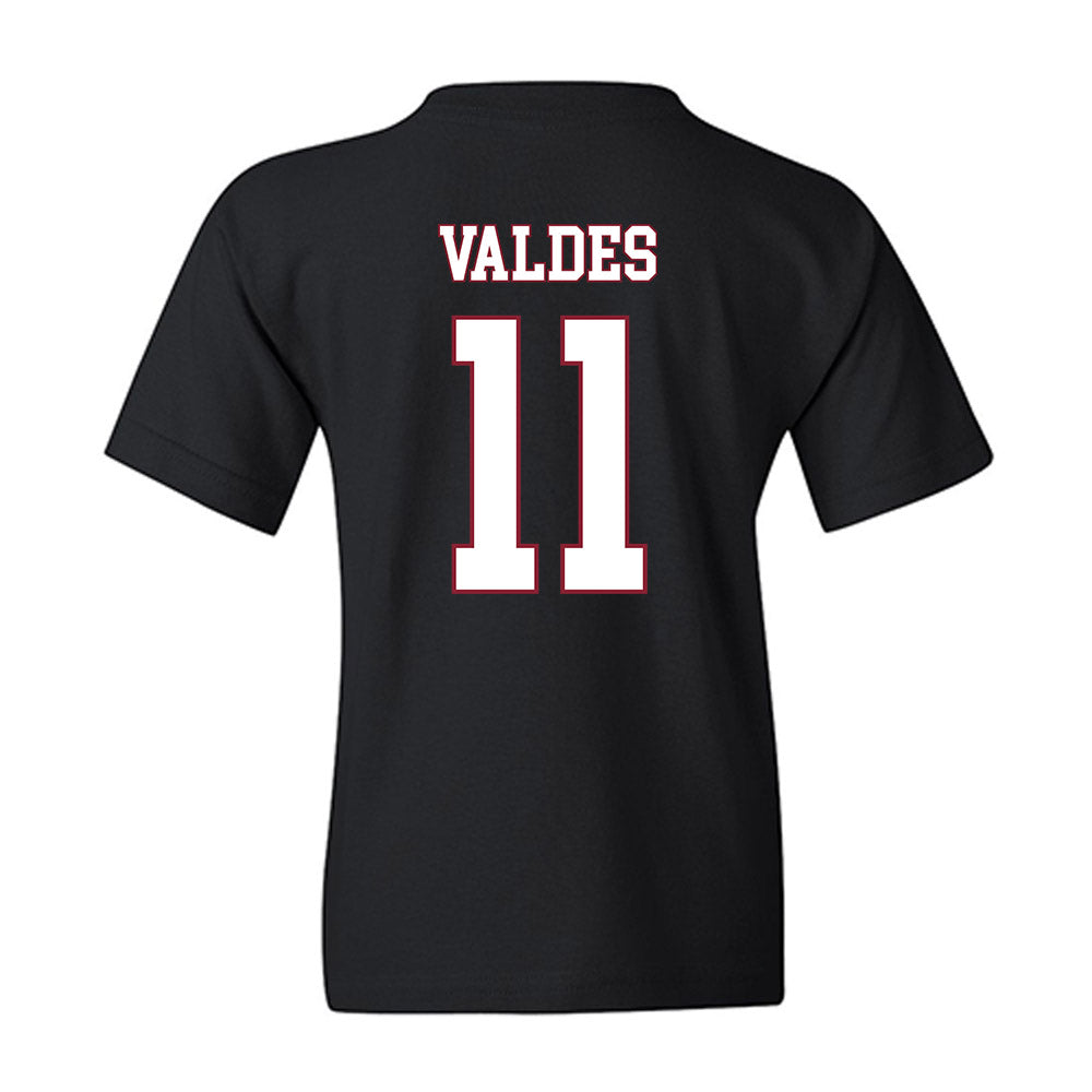 Troy - NCAA Men's Basketball : Victor Valdes - Classic Shersey Youth T-Shirt-1