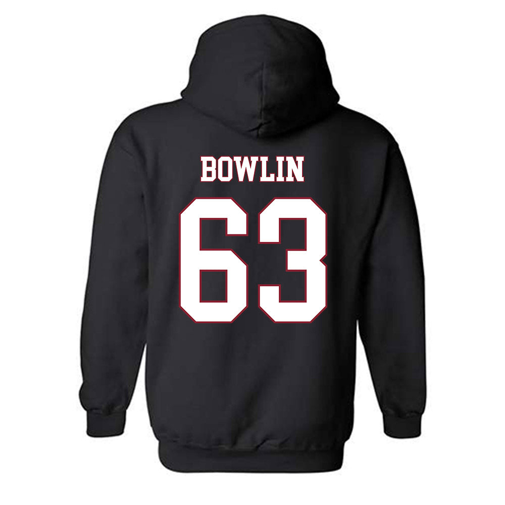 Troy - NCAA Football : Gavin Bowlin - Classic Shersey Hooded Sweatshirt-1