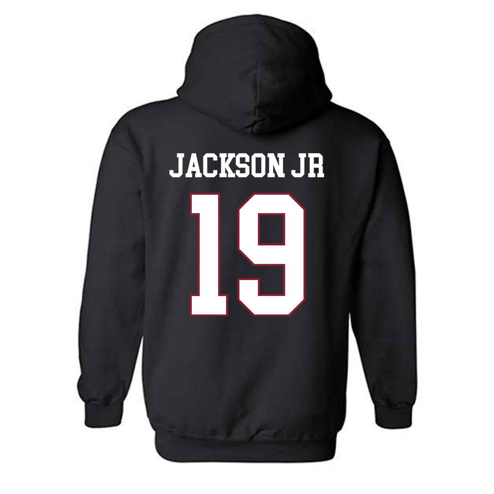 Troy - NCAA Football : DJ Jackson Jr - Classic Shersey Hooded Sweatshirt-1
