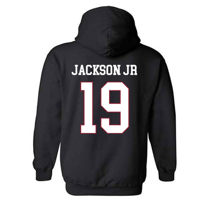 Troy - NCAA Football : DJ Jackson Jr - Classic Shersey Hooded Sweatshirt-1