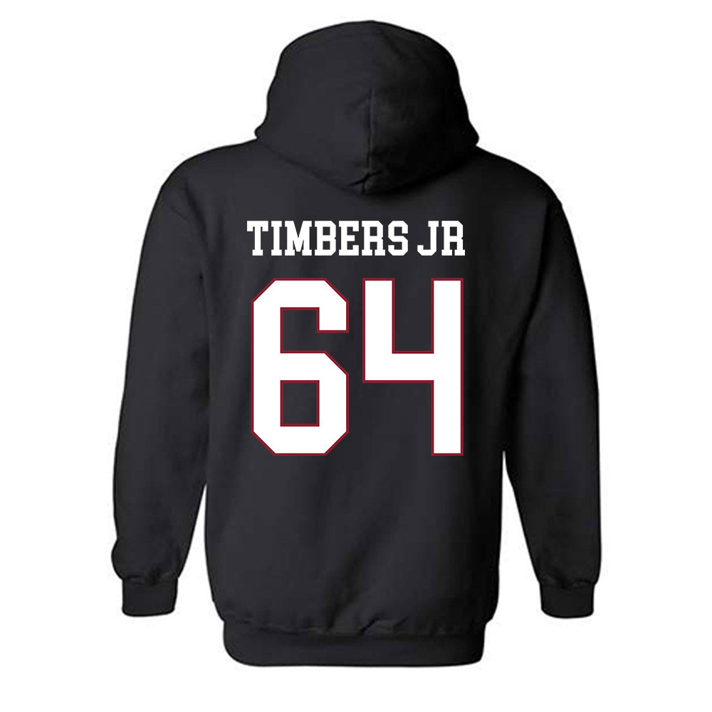 Troy - NCAA Football : Ricky Timbers Jr - Classic Shersey Hooded Sweatshirt-1