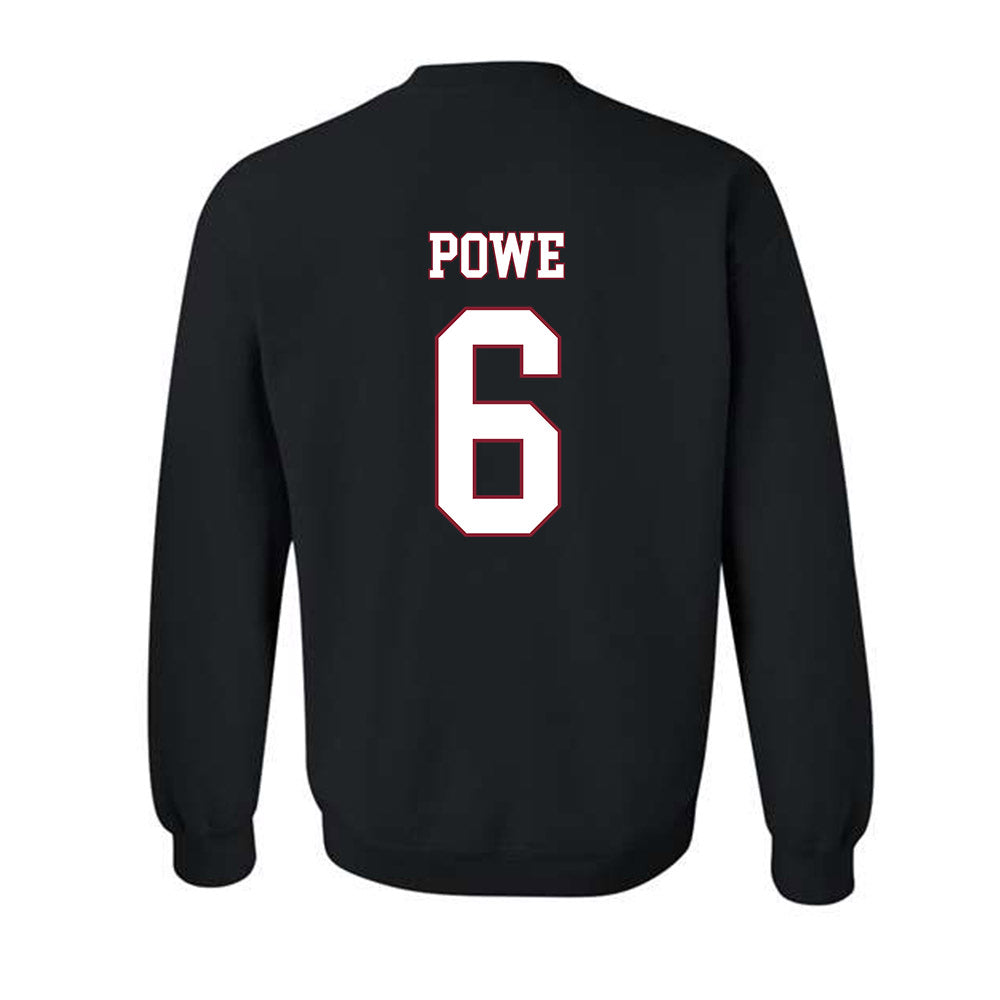 Troy - NCAA Football : Justin Powe - Classic Shersey Crewneck Sweatshirt-1