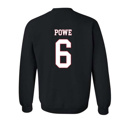 Troy - NCAA Football : Justin Powe - Classic Shersey Crewneck Sweatshirt-1