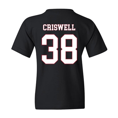 Troy - NCAA Baseball : Nate Criswell - Classic Shersey Youth T-Shirt-1