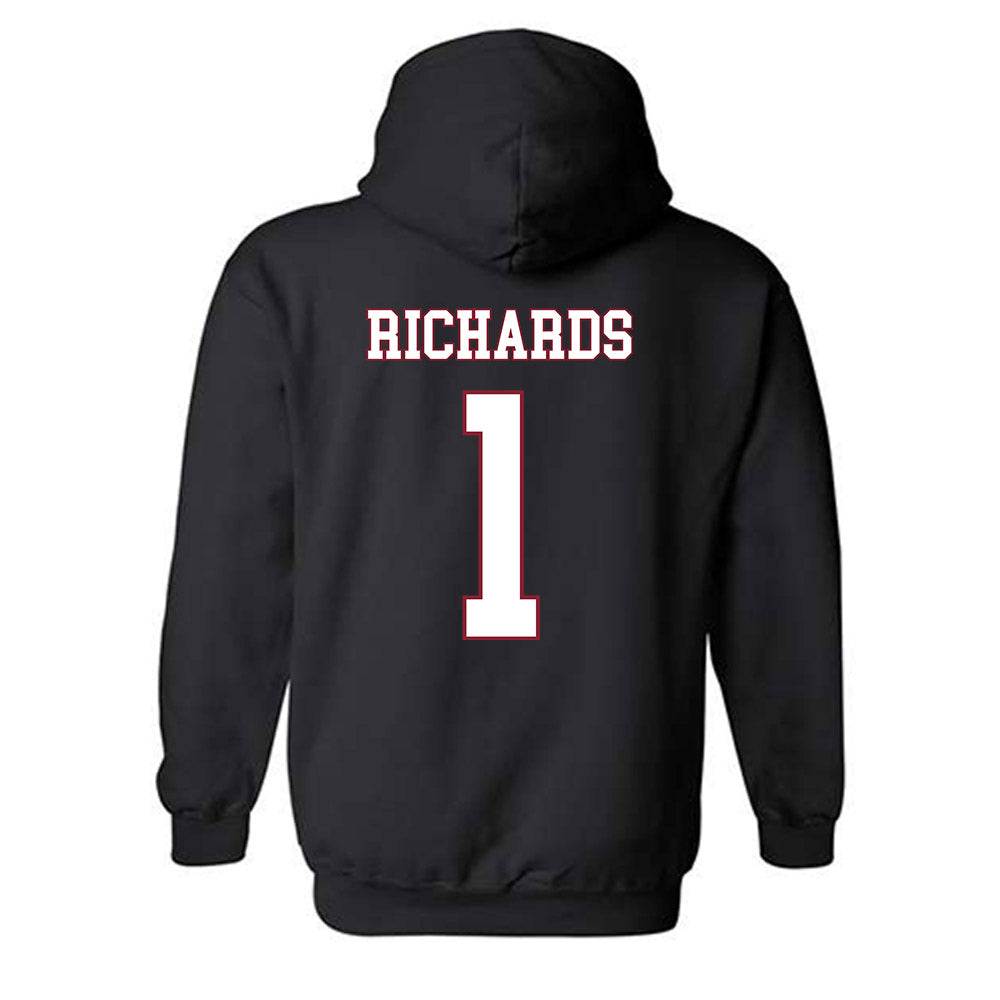 Troy - NCAA Women's Soccer : Taylor Richards - Classic Shersey Hooded Sweatshirt-1