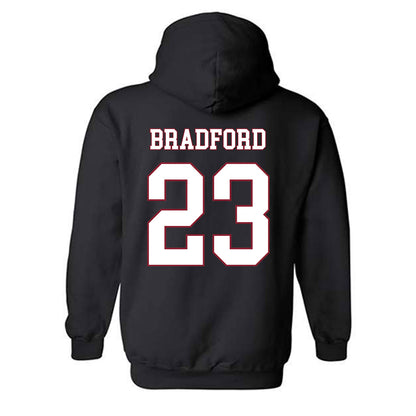 Troy - NCAA Football : KC Bradford - Classic Shersey Hooded Sweatshirt-1