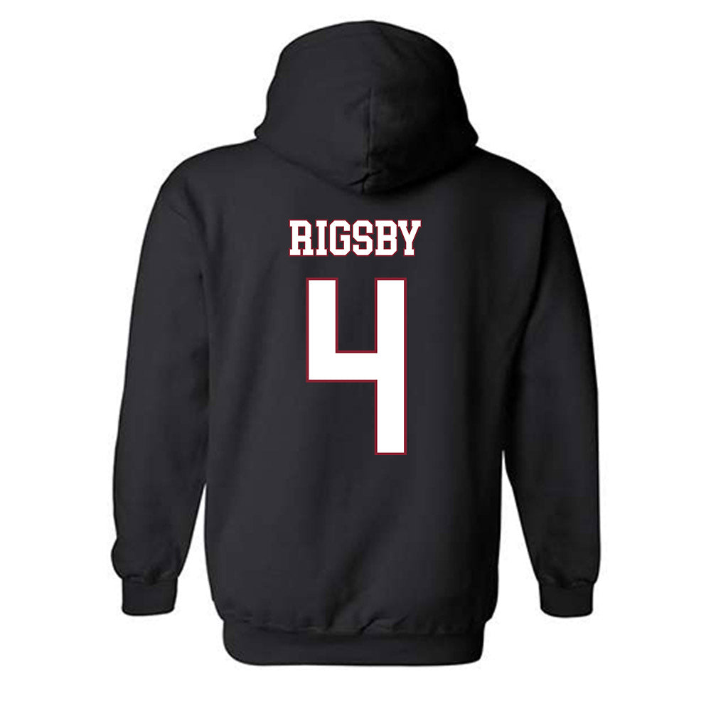 Troy - NCAA Men's Basketball : Myles Rigsby - Hooded Sweatshirt