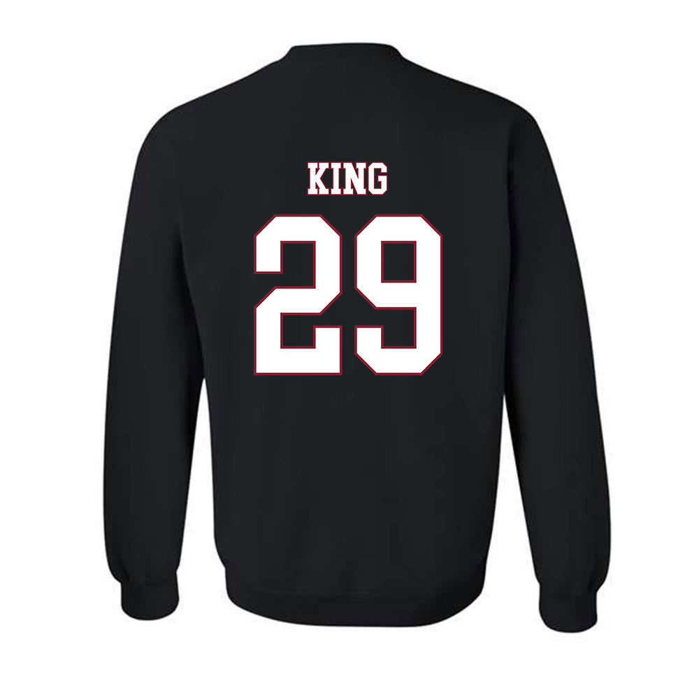 Troy - NCAA Baseball : Dylan King - Classic Shersey Crewneck Sweatshirt-1