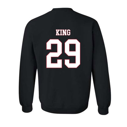 Troy - NCAA Baseball : Dylan King - Classic Shersey Crewneck Sweatshirt-1