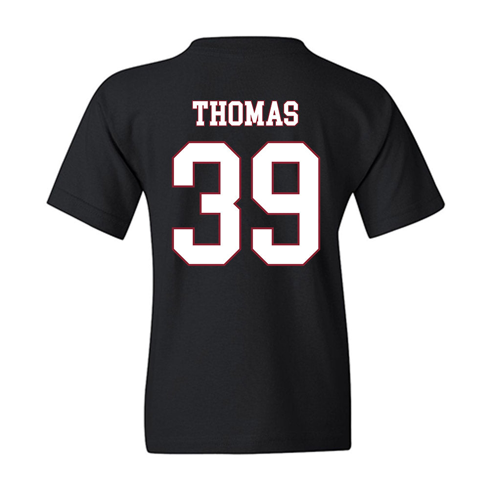 Troy - NCAA Football : JaQueraius Thomas - Classic Shersey Youth T-Shirt-1