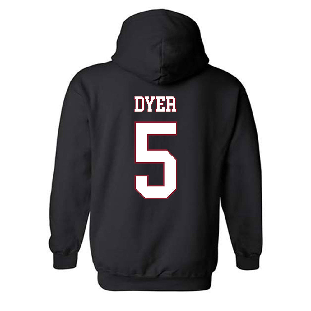 Troy - NCAA Women's Basketball : Xaviera Dyer - Classic Shersey Hooded Sweatshirt-1