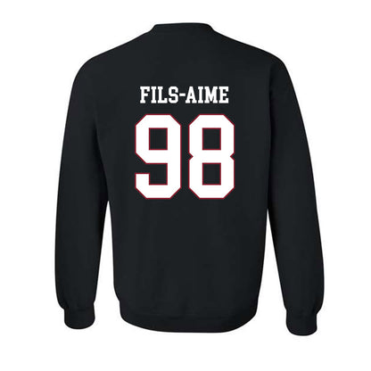 Troy - NCAA Football : Jamel Fils-Aime - Classic Shersey Crewneck Sweatshirt-1