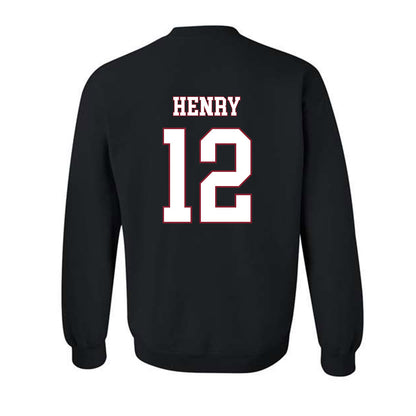 Troy - NCAA Football : Trent Henry - Classic Shersey Crewneck Sweatshirt-1