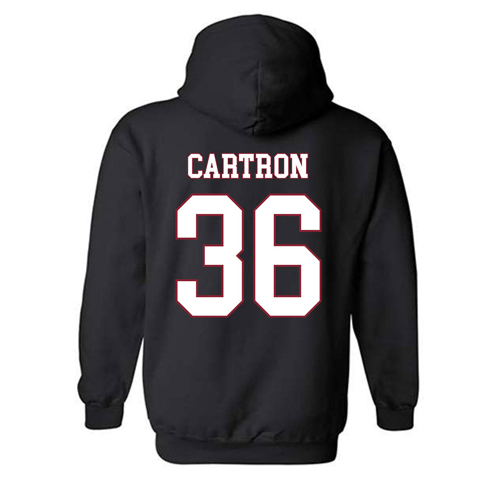 Troy - NCAA Baseball : Chase Cartron - Classic Shersey Hooded Sweatshirt-1
