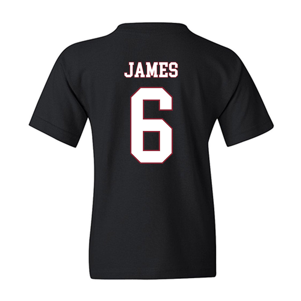 Troy - NCAA Football : Jack James - Classic Shersey Youth T-Shirt-1