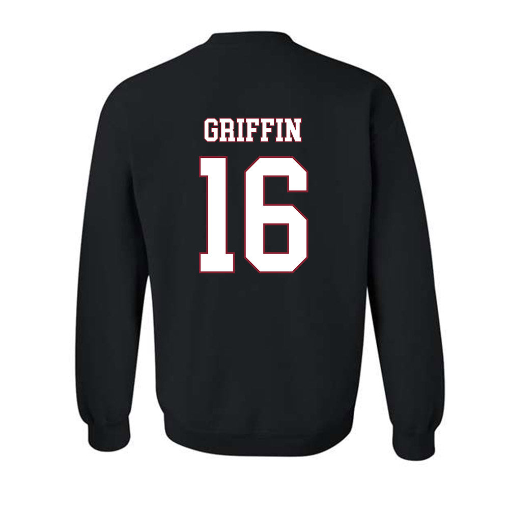 Troy - NCAA Football : Trashun Griffin - Classic Shersey Crewneck Sweatshirt-1