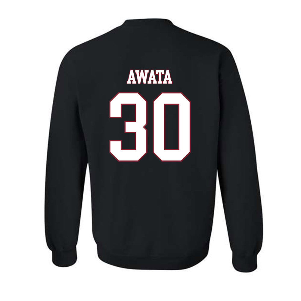 Troy - NCAA Men's Basketball : Hikaru Awata - Classic Shersey Crewneck Sweatshirt-1